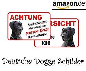 Deutsche Dogge Schilder