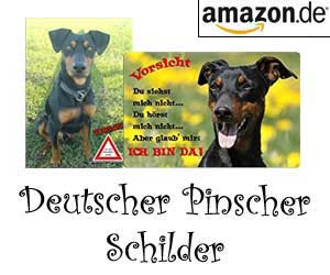 Deutscher Pinscher Schilder