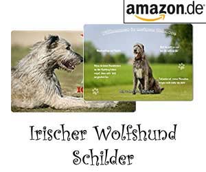 Irischer Wolfshund Schilder