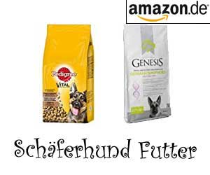 Schäferhund Futter